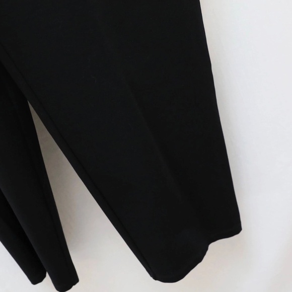 Eileen Fisher Black Slim Pants Plus Size Pull-On 3X office business casual work - Picture 11 of 13